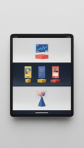 Homepage Template for Tablets